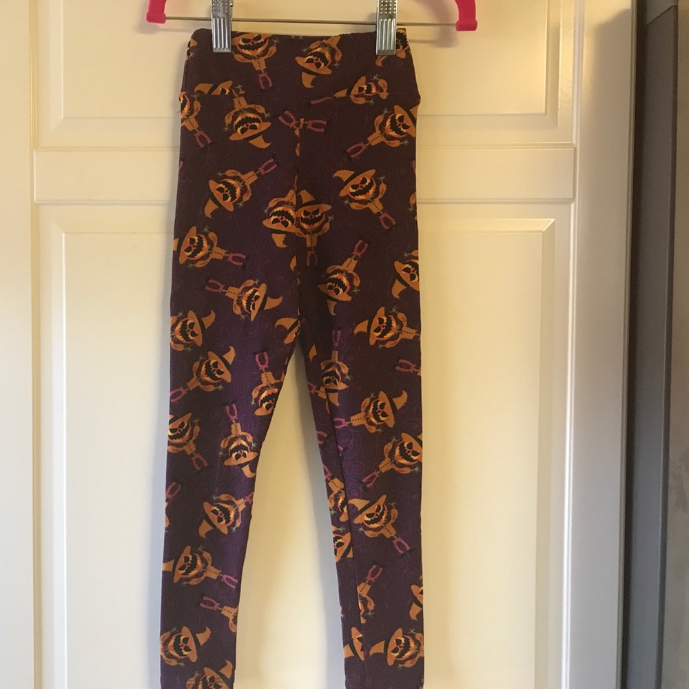 LuLaRoe kids S/M Halloween leggings