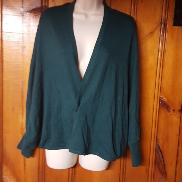 LOFT green cardigan sweater - Picture 2 of 4