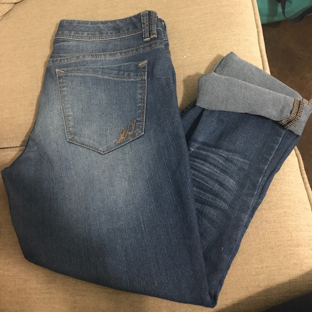 EXPRESS CROPPED JEAN LEGGING