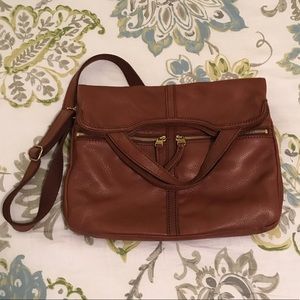 Fossil Leather Satchel