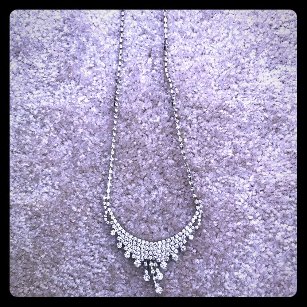 Rhinestone necklace
