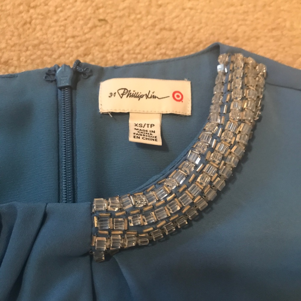 Philip lim for target blue dress