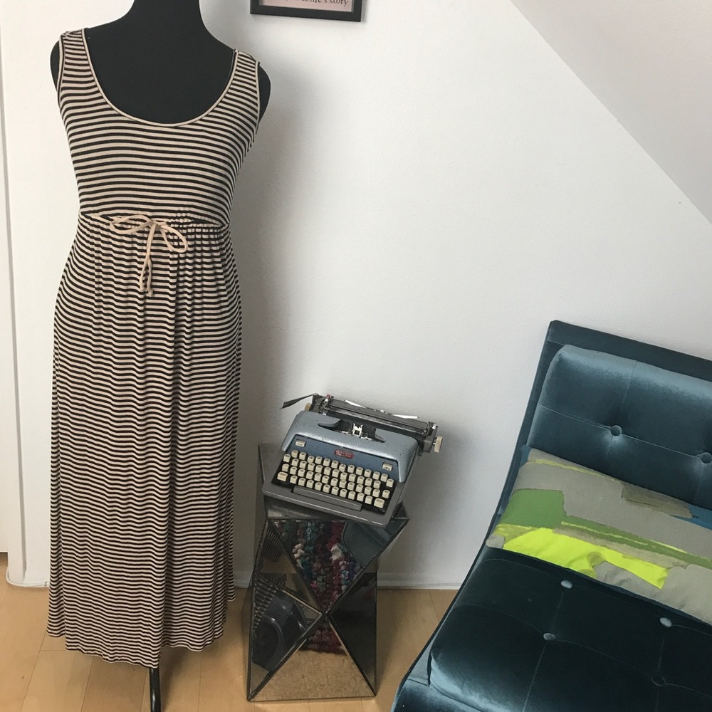EUC Rachel Pally Striped Maxi Dress M