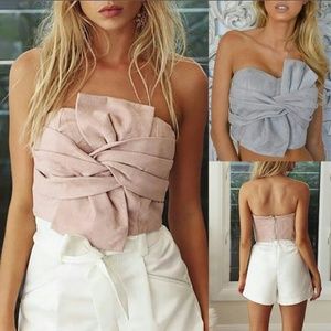 Tube Tank Top Vest Blouse Sleeveless