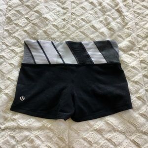 Lululemon wunder under shorts