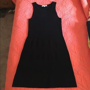 LOFT Black Sweater Dress