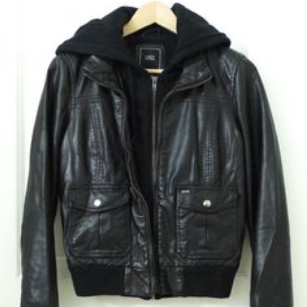Obey Women's "Jealous Lover" Hooded Bomber Jacket
