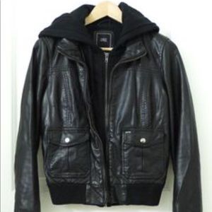 Obey Women's "Jealous Lover" Hooded Bomber Jacket