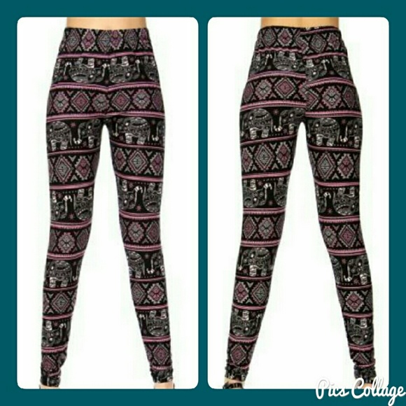 Indian Elephant Leggings - Picture 2 of 6