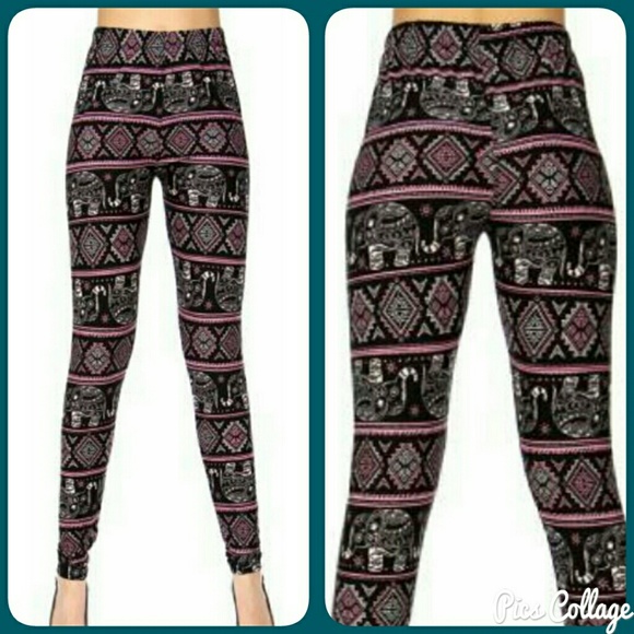 Indian Elephant Leggings - Picture 3 of 6