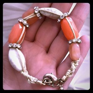 Lia Sophia coral bracelet