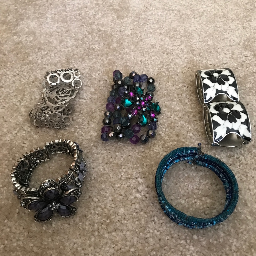 Group of fun bracelets