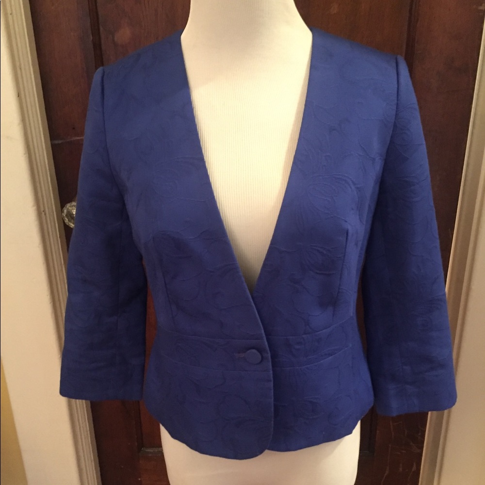 Talbots 2P Royal blue blazer