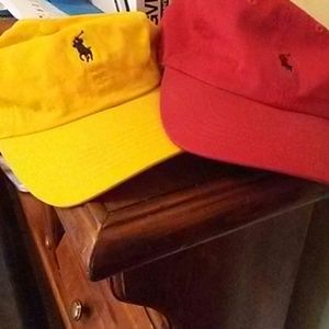 Red and Yellow Polo Hats (nonauthentic)