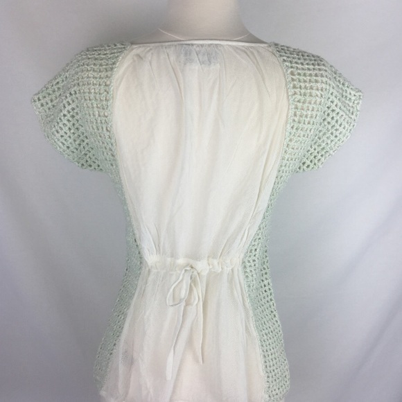 Lace overlay sweater - Picture 3 of 5