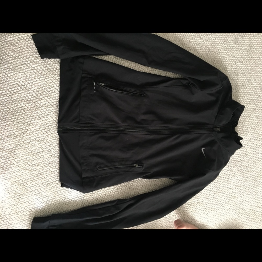 Nike dry fit zip up
