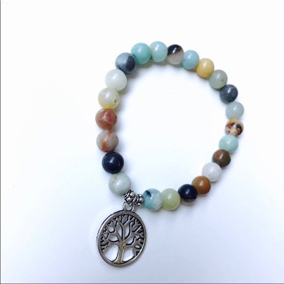 2Xš„HPš„Amazonite Mala Bracelet - Picture 2 of 4