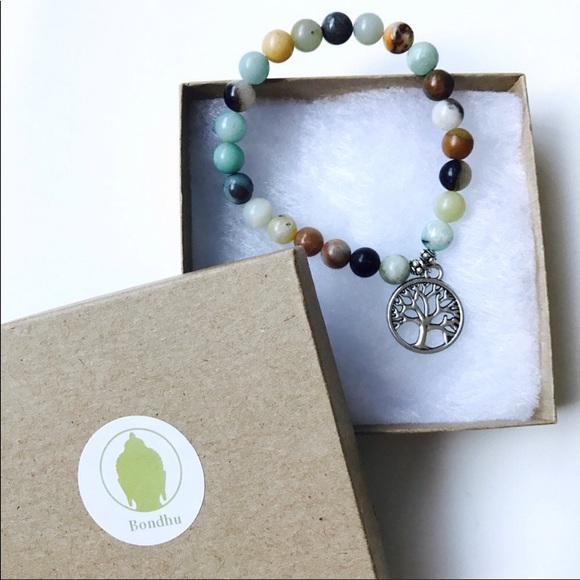 2Xš„HPš„Amazonite Mala Bracelet - Picture 3 of 4