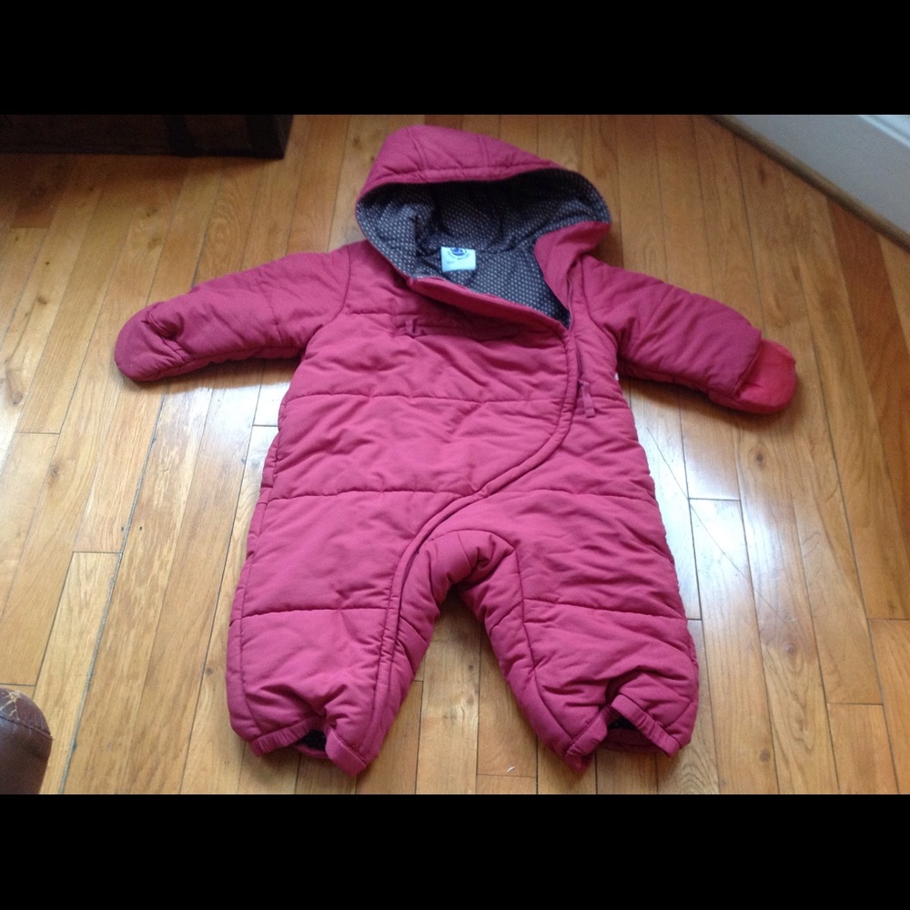 Petit Bateau snow winter bunting