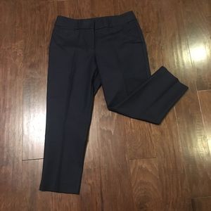 LOFT Julie Fit Navy Blue Ankle Dress Pants - Sz 10