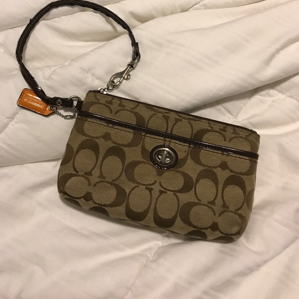 Coach wristlet