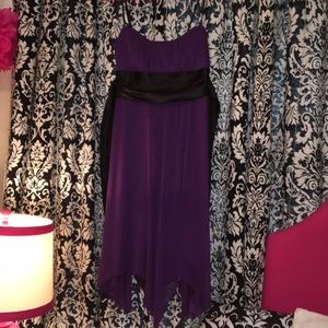 Purple Flowy Dress