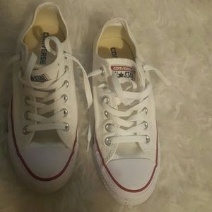 New, Classic white, Chuck T's all star sneakers