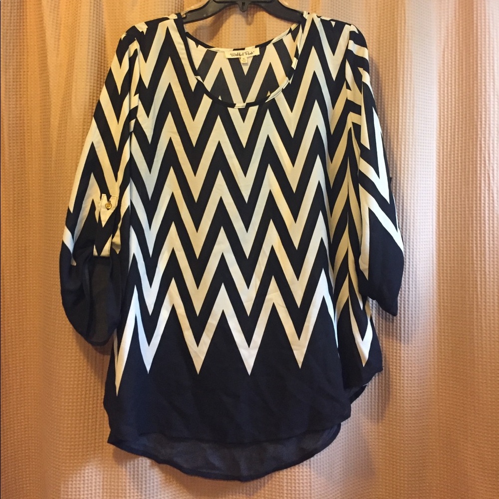 3/4 sleeve top