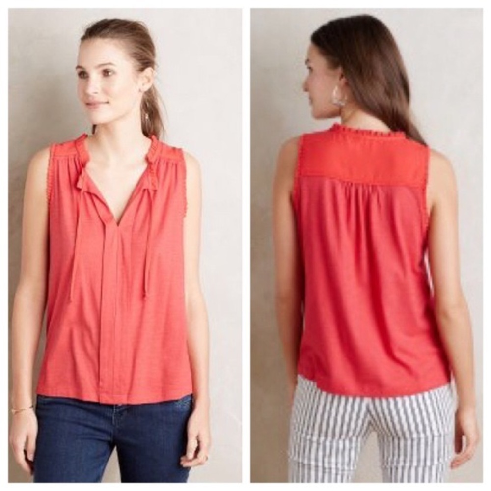 Meadow Rue Ruffle tank