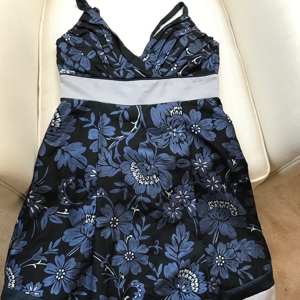 BCBG silk dress  size 4