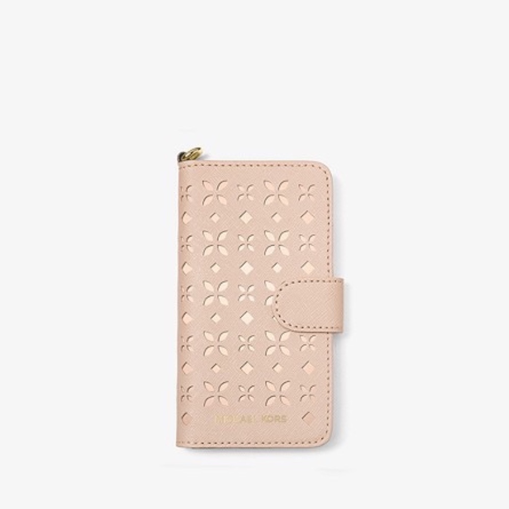 FLASH SALE MK Perforated Leather iPhone 7 FolioCas