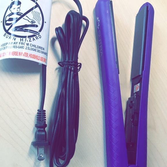 SUTRA PURPLE HAIR STRAIGHTENER + CURLER/ BRAND NEW main image 4