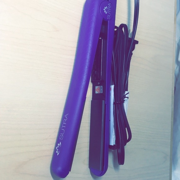 SUTRA PURPLE HAIR STRAIGHTENER + CURLER/ BRAND NEW main image 3