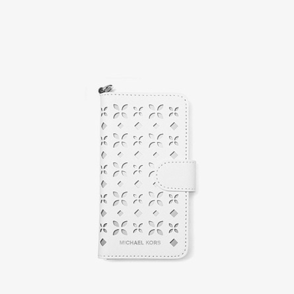 FLASH SALE! Perforated Leather iPhone 7 FolioCase