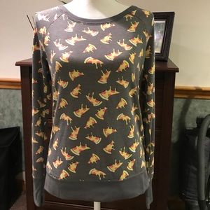 Xhilaration Pizza Lover Pajama Sweatshirt!