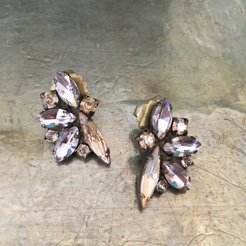Beautiful wedding earrings