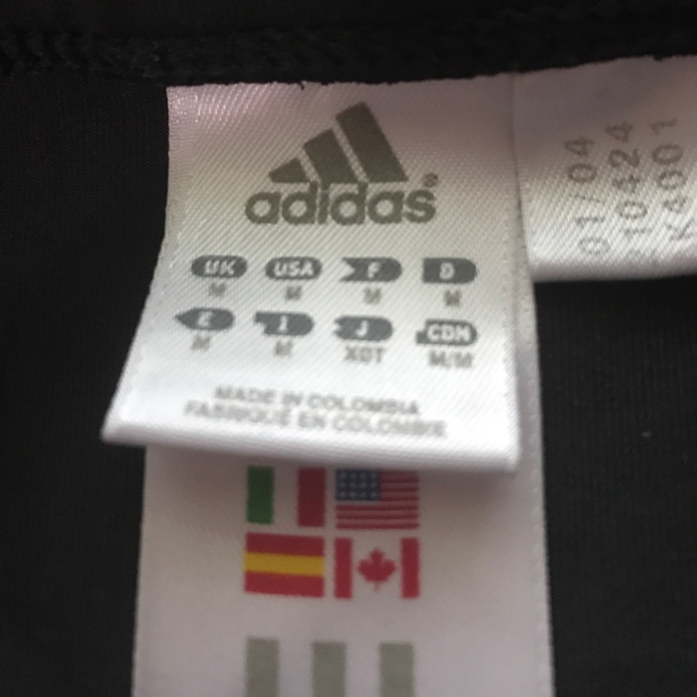 Black adidas spandex!! - Picture 3 of 5