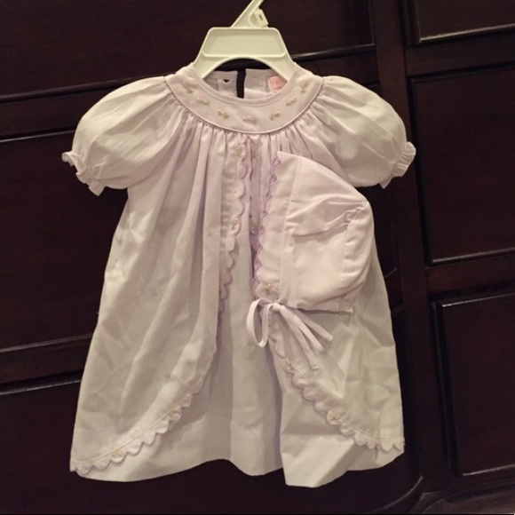 Other - Light purple dress and bonnet set. NWOT