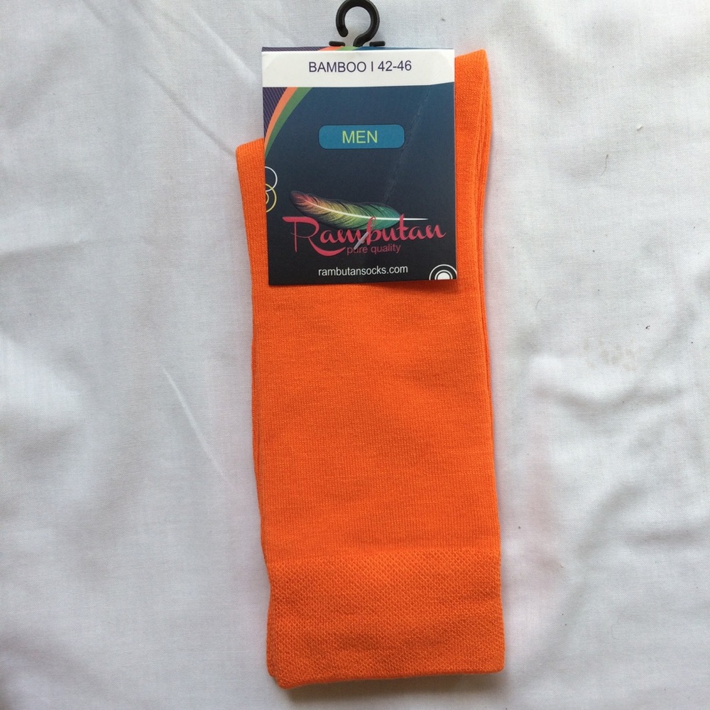 NEW Orange Velma Halloween Costume Socks