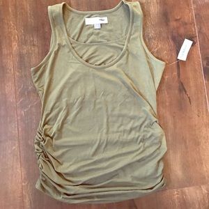 Maternity/Nursing Tank NWT. Army green