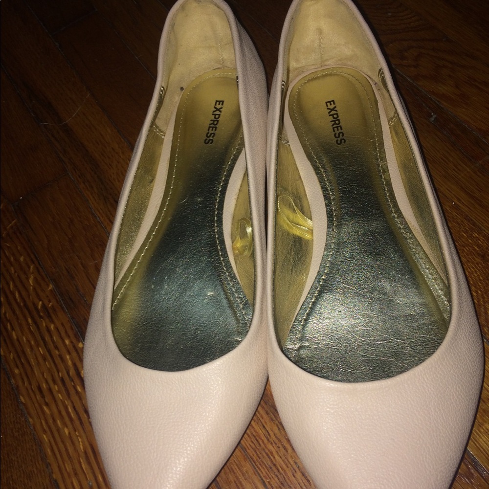 Express Nude/Cream Flats
