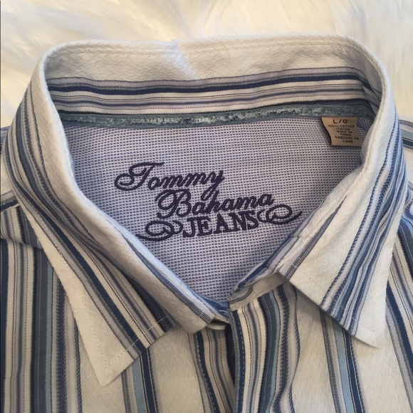 Tommy Bahama Other - Tommy Bahama  |  Blue & White Striped Button Down