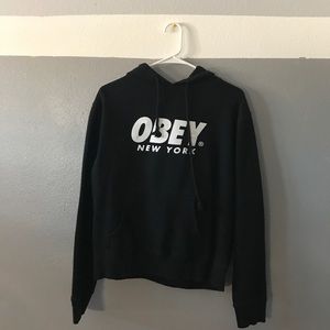 Obey black hoodie