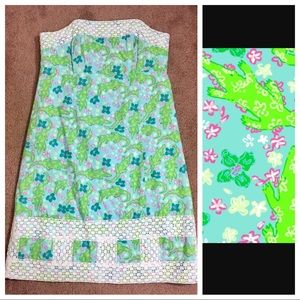 Lilly Pulitzer Alberta Gator Alligator Dress