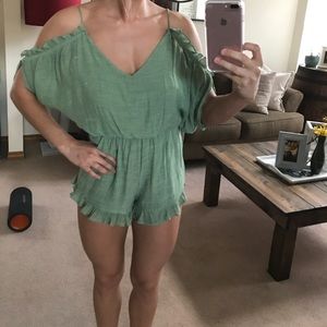 Green romper