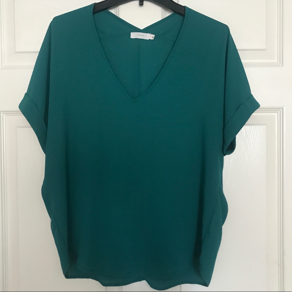 Lush green tshirt