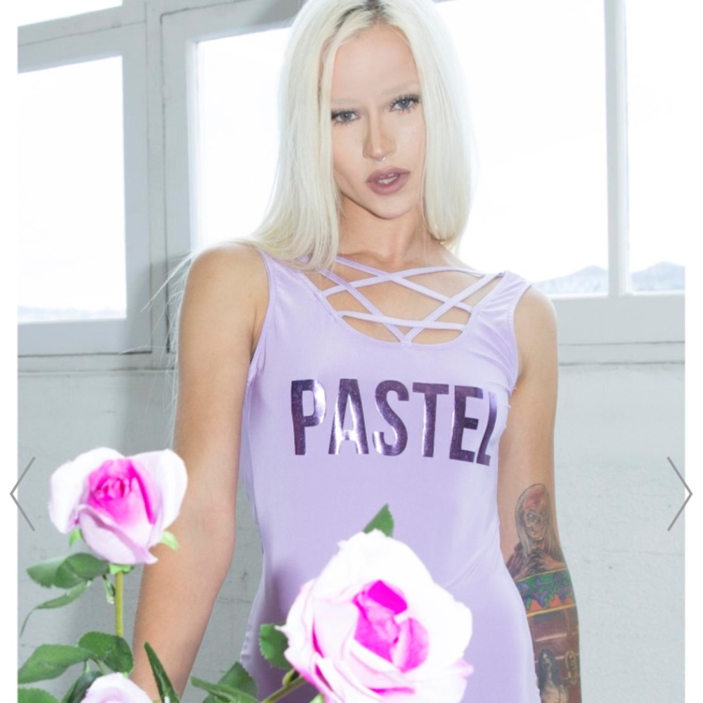 SOLD💜Pastel goth dolls kill dress