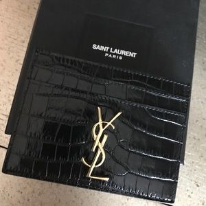 Saint Laurent card holder