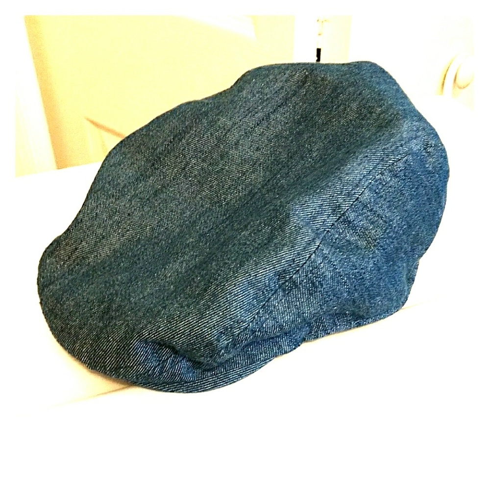 Boys Jean Newsboys cap