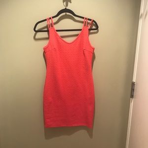 Scoop neck dress